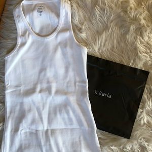 x Karla Ribbed Tank Top